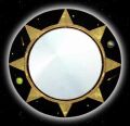 Stained Glass Sun Mirror
