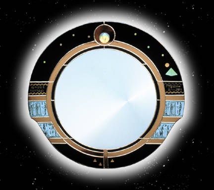 Egyptian style mirror; Egypt