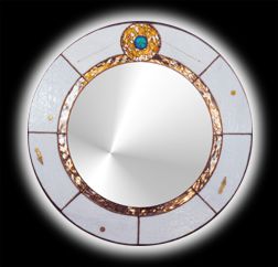 Large Round Contemporary mirror