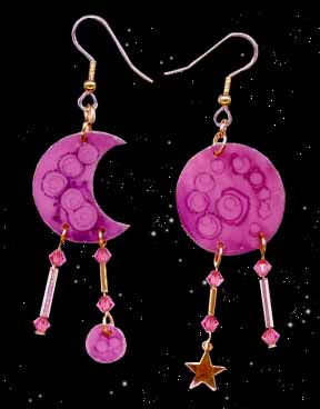 moon and sun earrings
